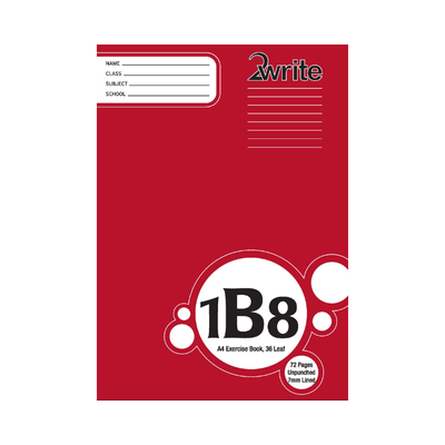 1B8 - Exercise Book - 7mm Lined