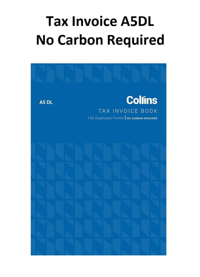 Tax Invoice Book - A5 DL (NCR)