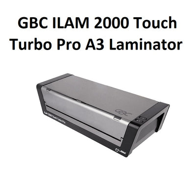 A3 Laminator - GBC ILAM Laminator 2000 Touch Turbo Pro