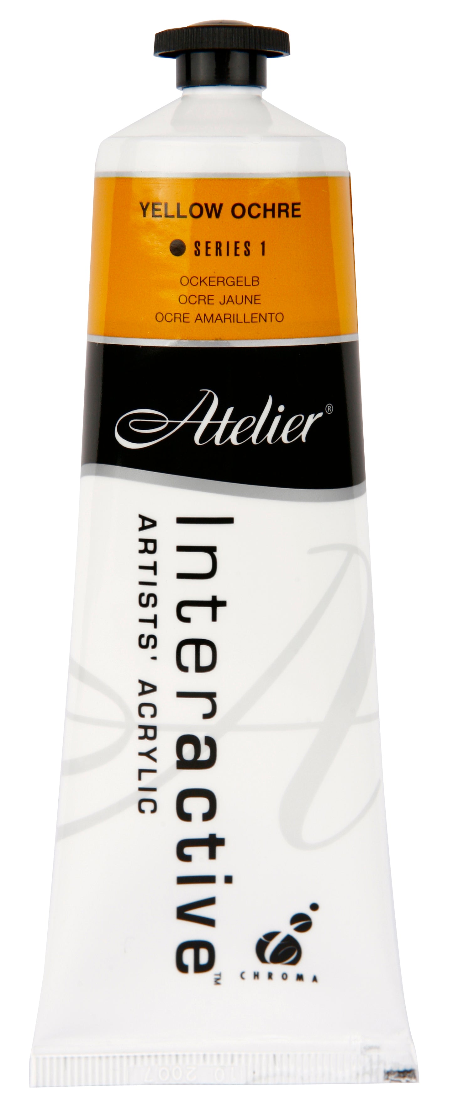 Yellow Ochre 80ml - Atelier Acrylic Paint S1