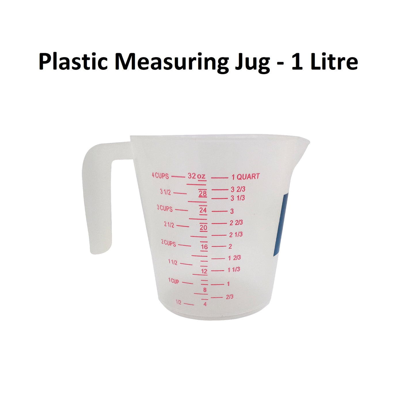 Plastic Measuring Jug - 1  Litre