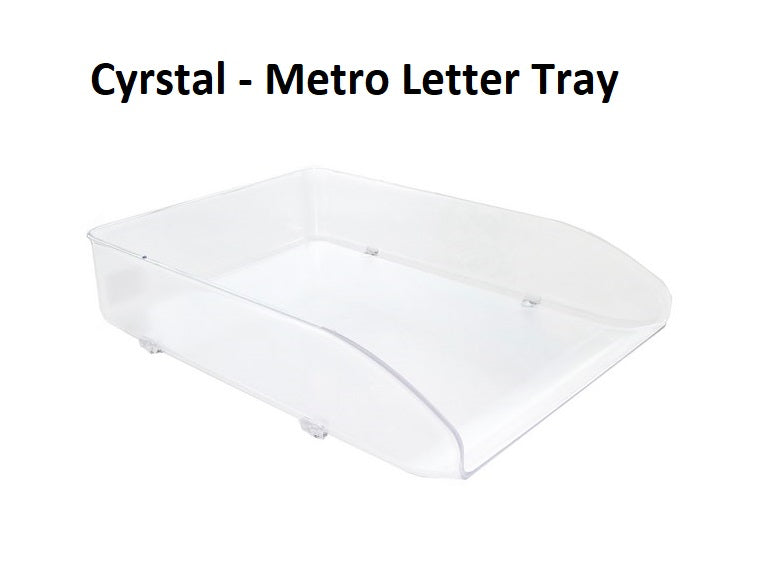 Cyrstal - Metro Letter Tray