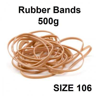 Size 106 - Rubber Bands 500g