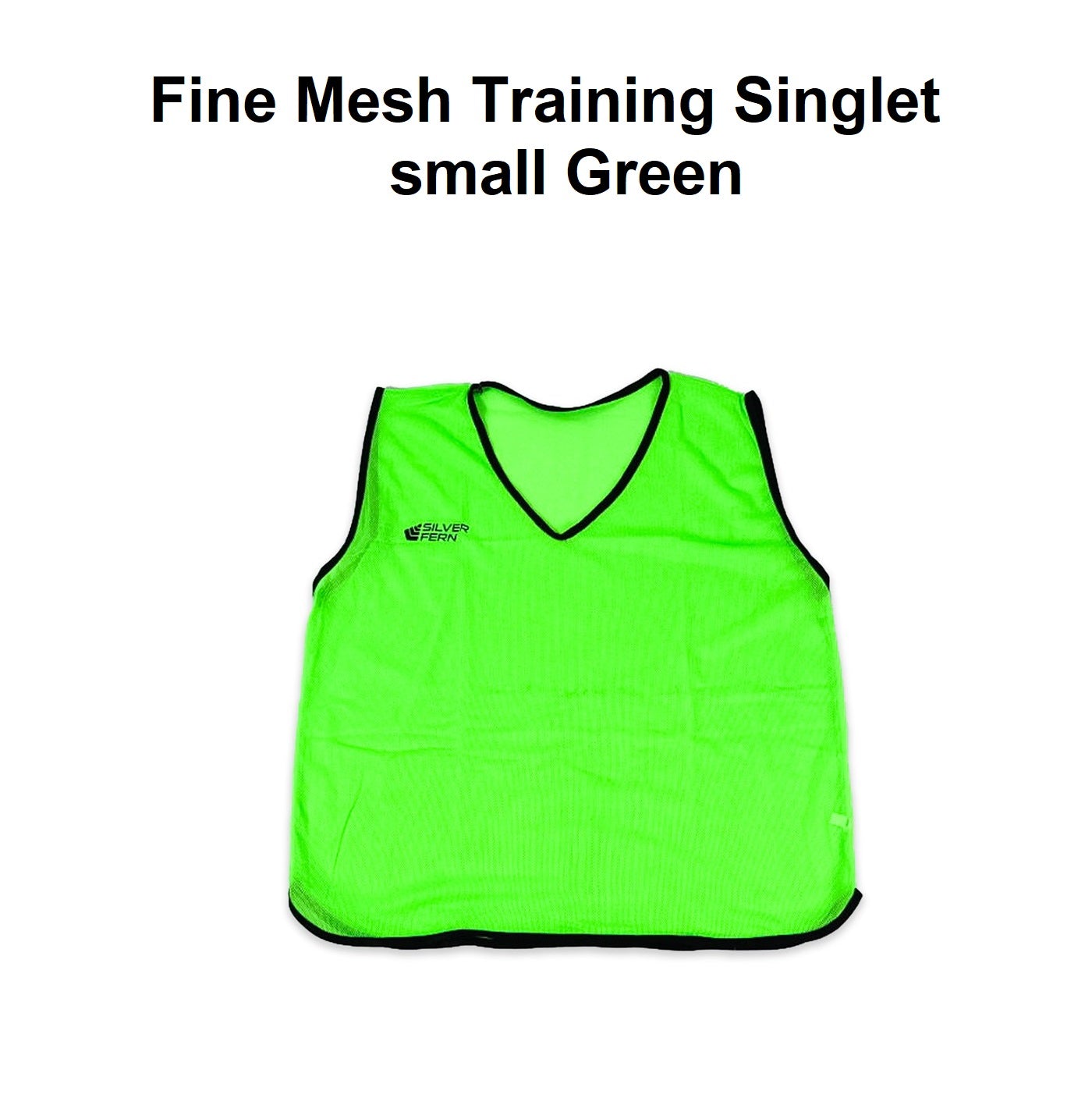 Fine Mesh Training Singlet - Small Green