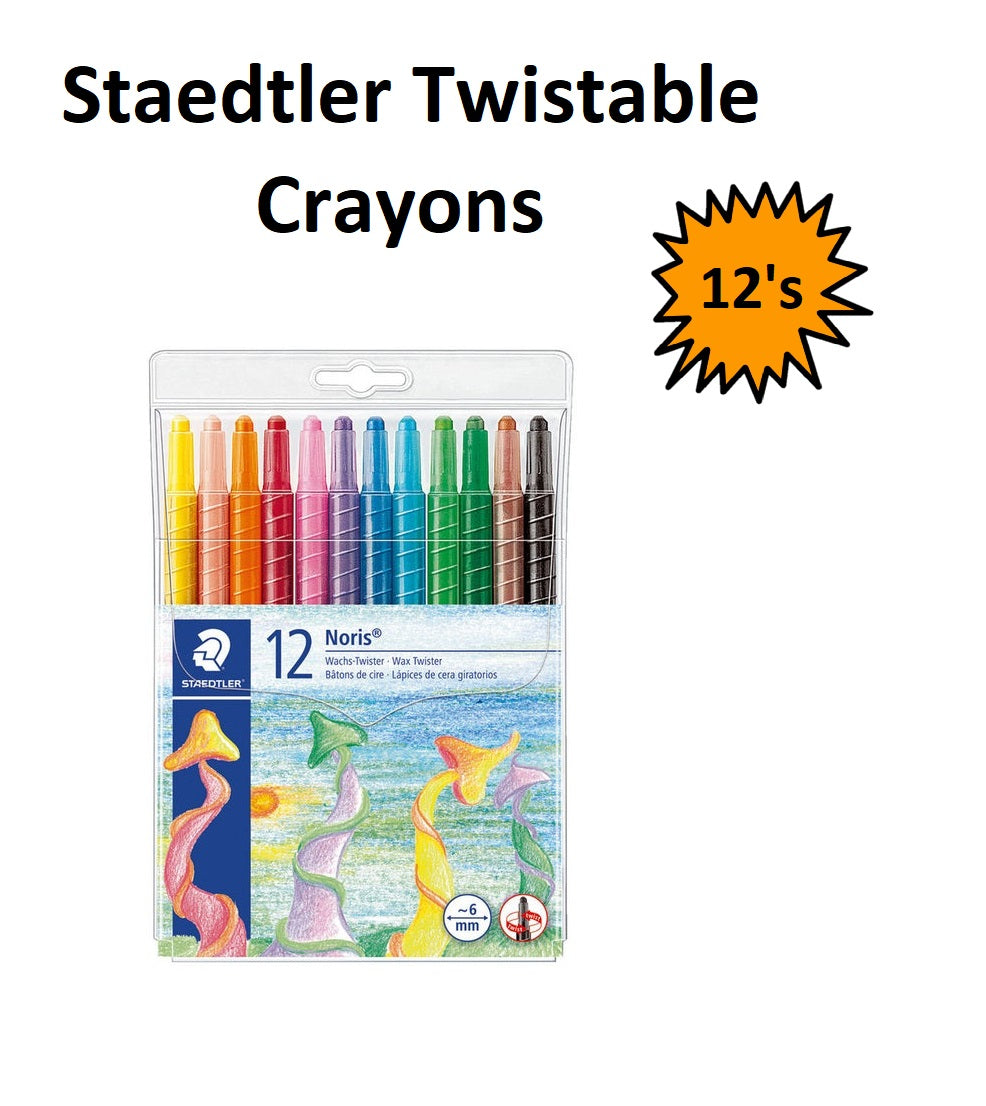Staedtler Twistable Crayons - 12's