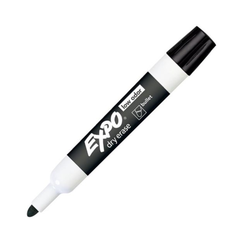 Black - Bullet Tip Expo Whiteboard Marker