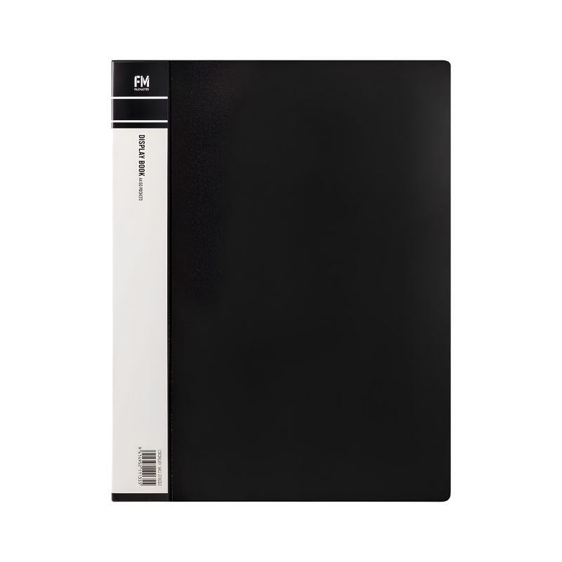 Black - A4 Clearfile 60 Page