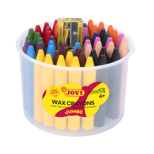 Jovi Wax Crayons - Tub of 60