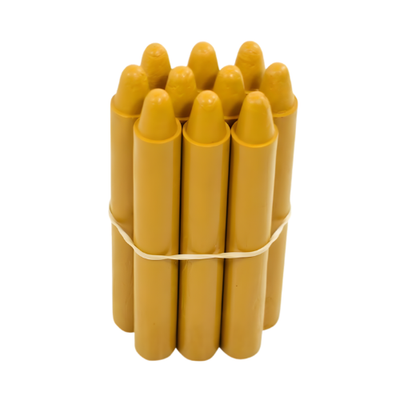 Retsol Hard Wax Crayon - Ochre 10's