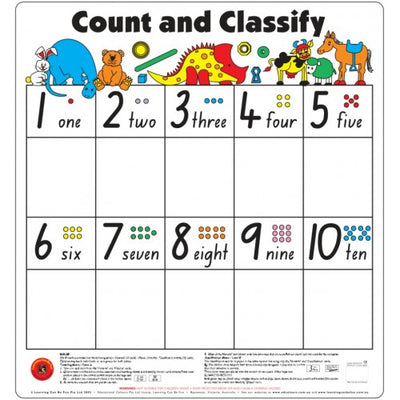 Count And Classify Activity Game