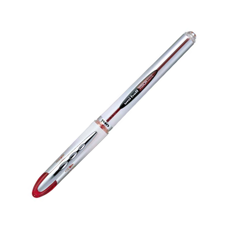 Red 0.8mm - Uniball Vision Elite Rollerball Ink Pen