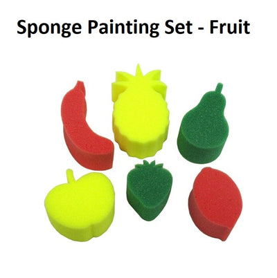 Sponge Shapes - Fruit 6's