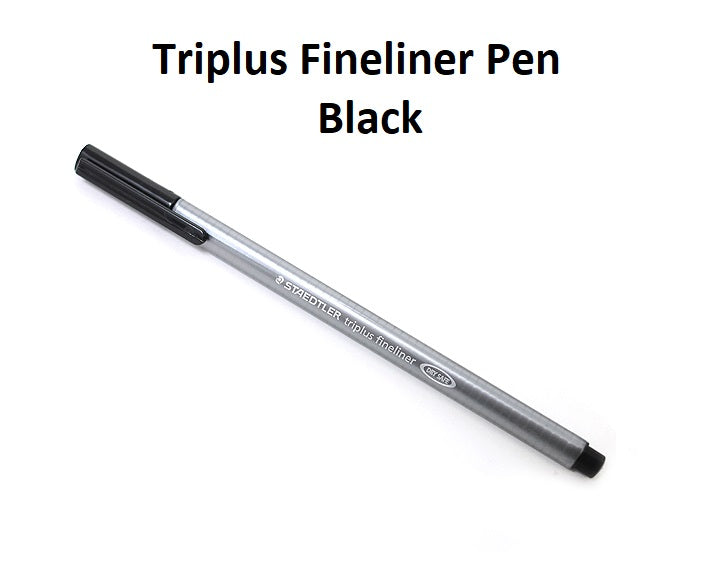 Black - Staedtler Triplus Fineliner Pen