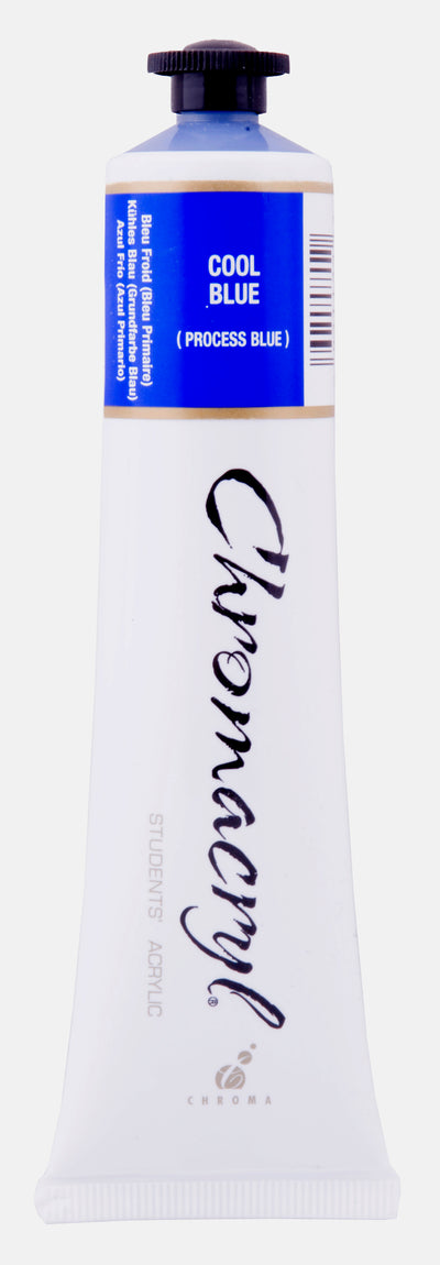 Cool Blue 75ml - Chromacryl Acrylic Paint