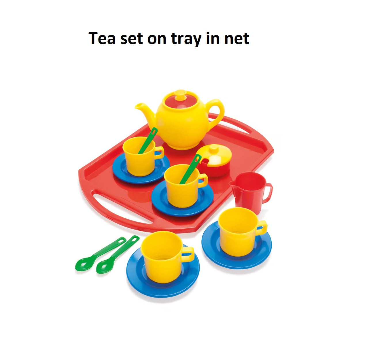 Tea Set On Tray