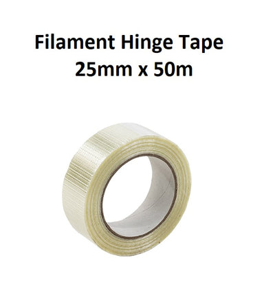 Filament Hinge Tape - 25mm x 50m