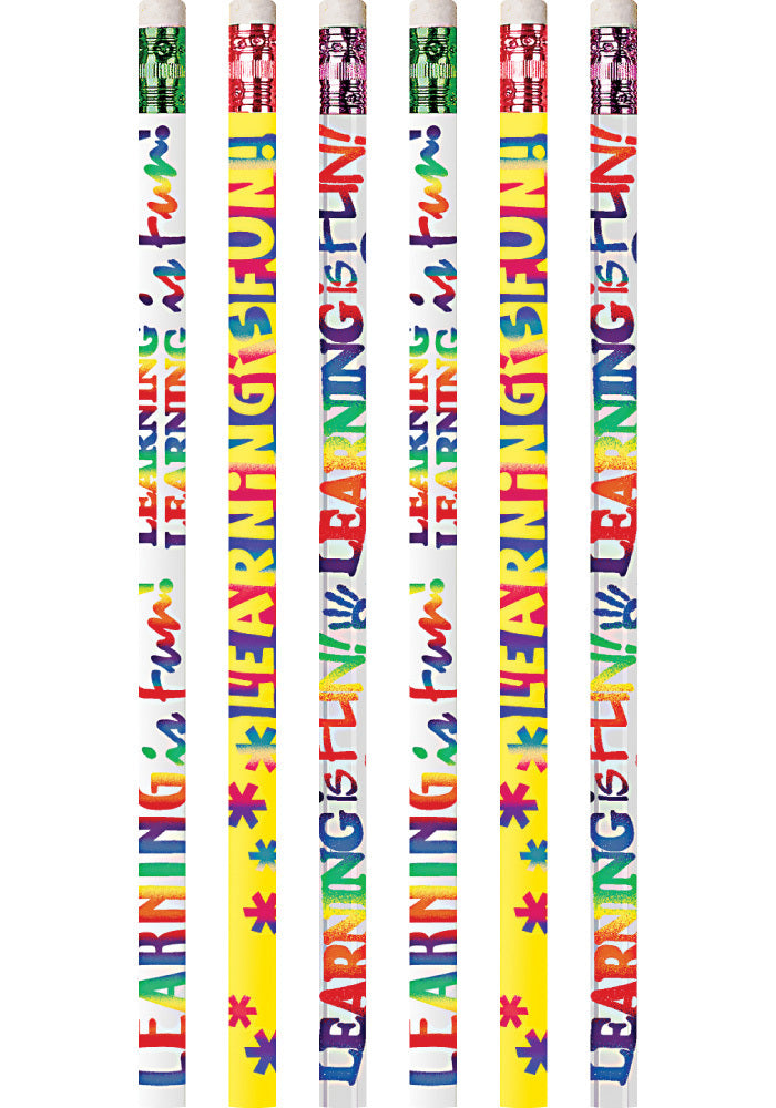 Learning is Fun - Merit Pencils (Bundle of 10)