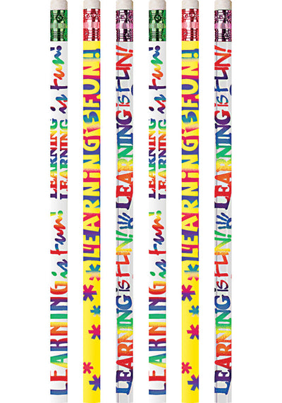 Learning is Fun - Merit Pencils (Bundle of 10)