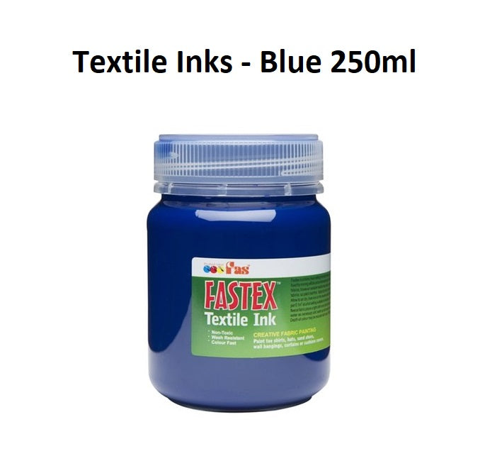 Blue 250mL - FAStex Textile Inks