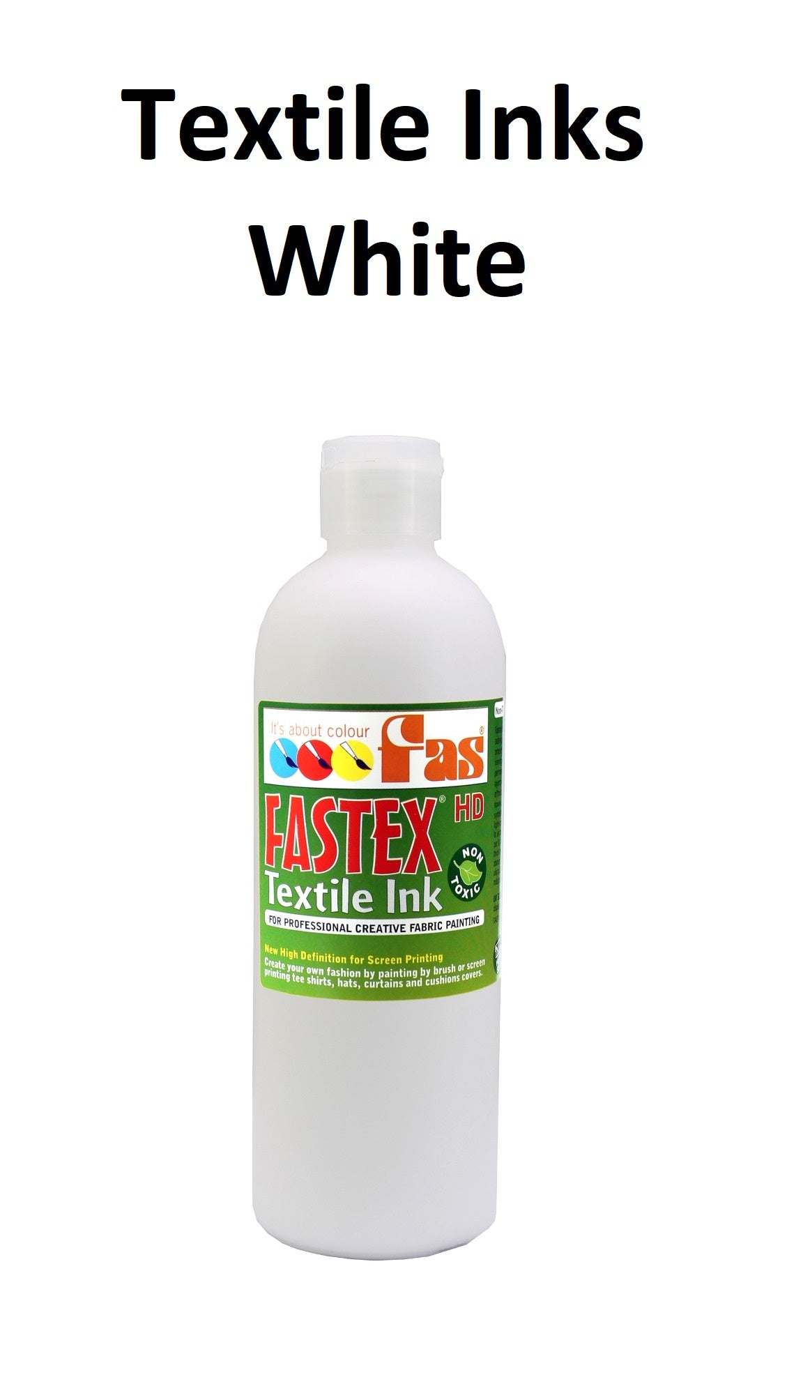 White 1L - FAStex Textile Inks