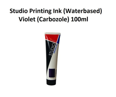 Violet (Carbozole) 100mL - FAS Studio Printing Ink (Waterbased)