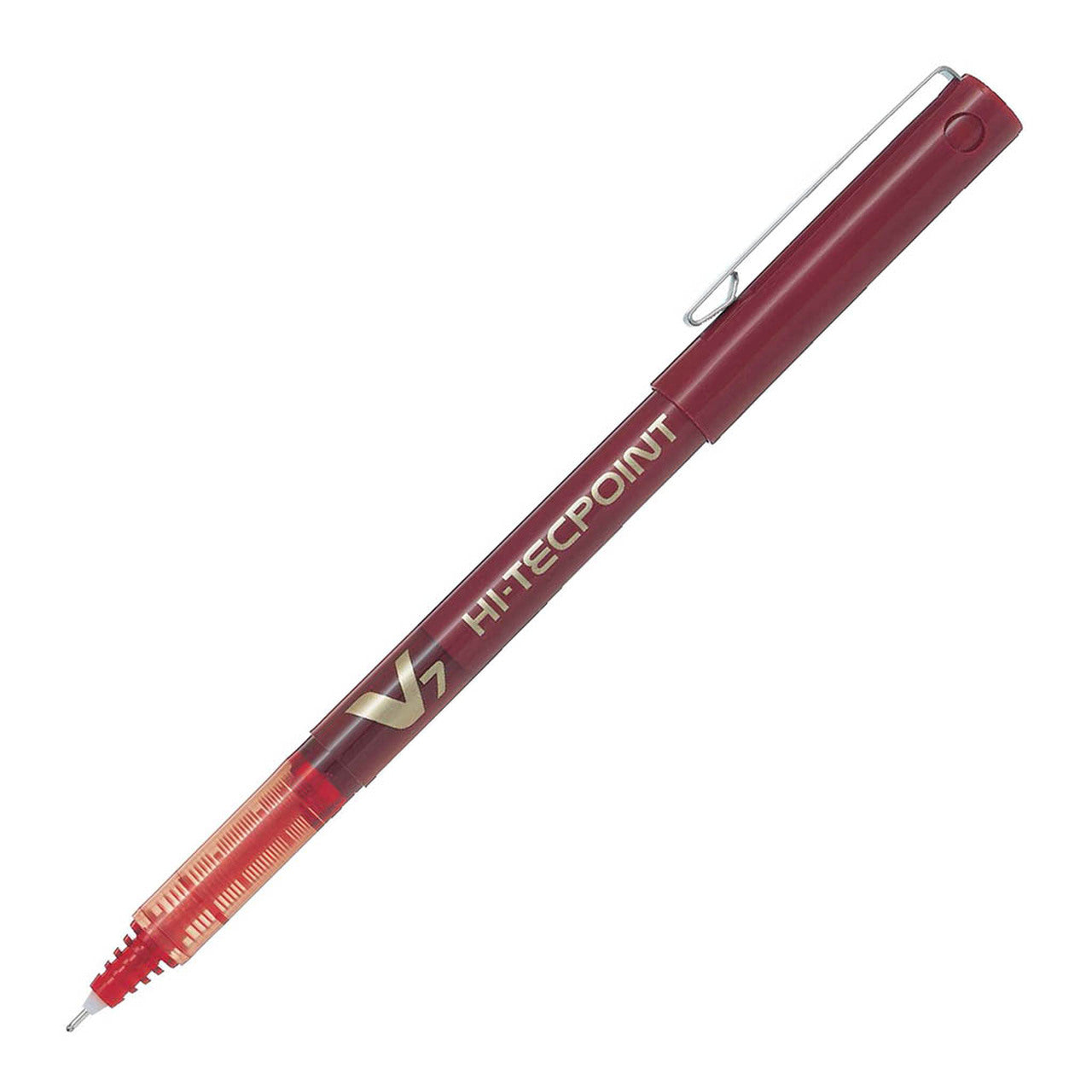 Red - Pilot Hi-Tecpoint V7 Pen - Fine
