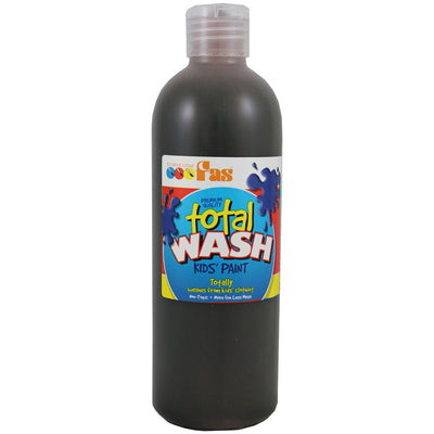 Brown 500mL -  Total Wash Kids Paint