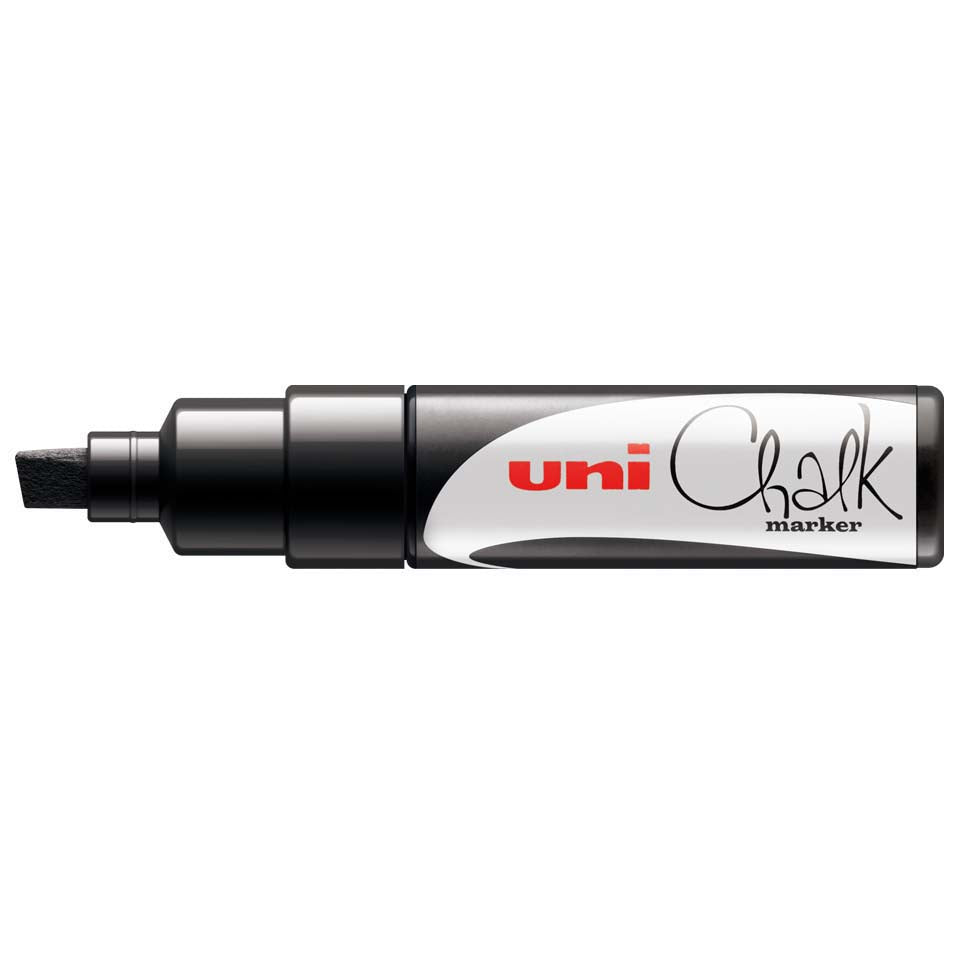 Black - Window Chalk Marker (Chisel Tip)