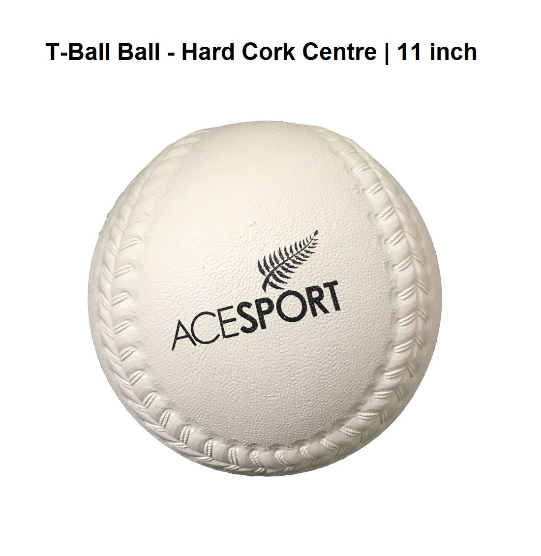 T-Ball Ball - Hard Cork Centre | 11 inch