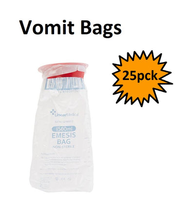 Vomit Bags  25pck