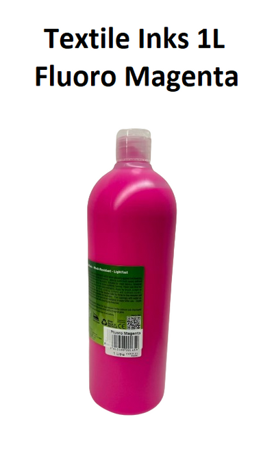 Fluoro Magenta 1L - FAStex Textile Inks