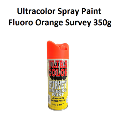 Fluoro Orange Survey - Ultracolor Spray Paint 350g