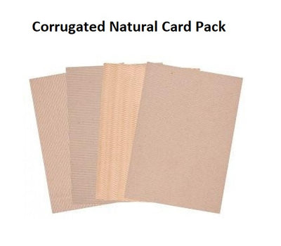 Corrugated Natural Card Pack