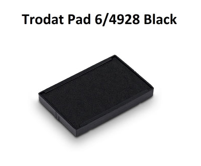 Black - Trodat 4928 Ink Pad Refill