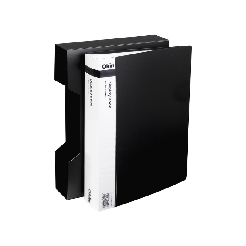 Black - A4 Clearfile 80 Page - With Case