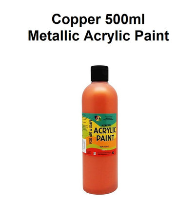 Copper 500mL - Metallic Acrylic Paint