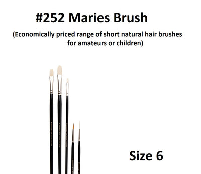 Size 6 - Pagoda / Maries 252 Brush
