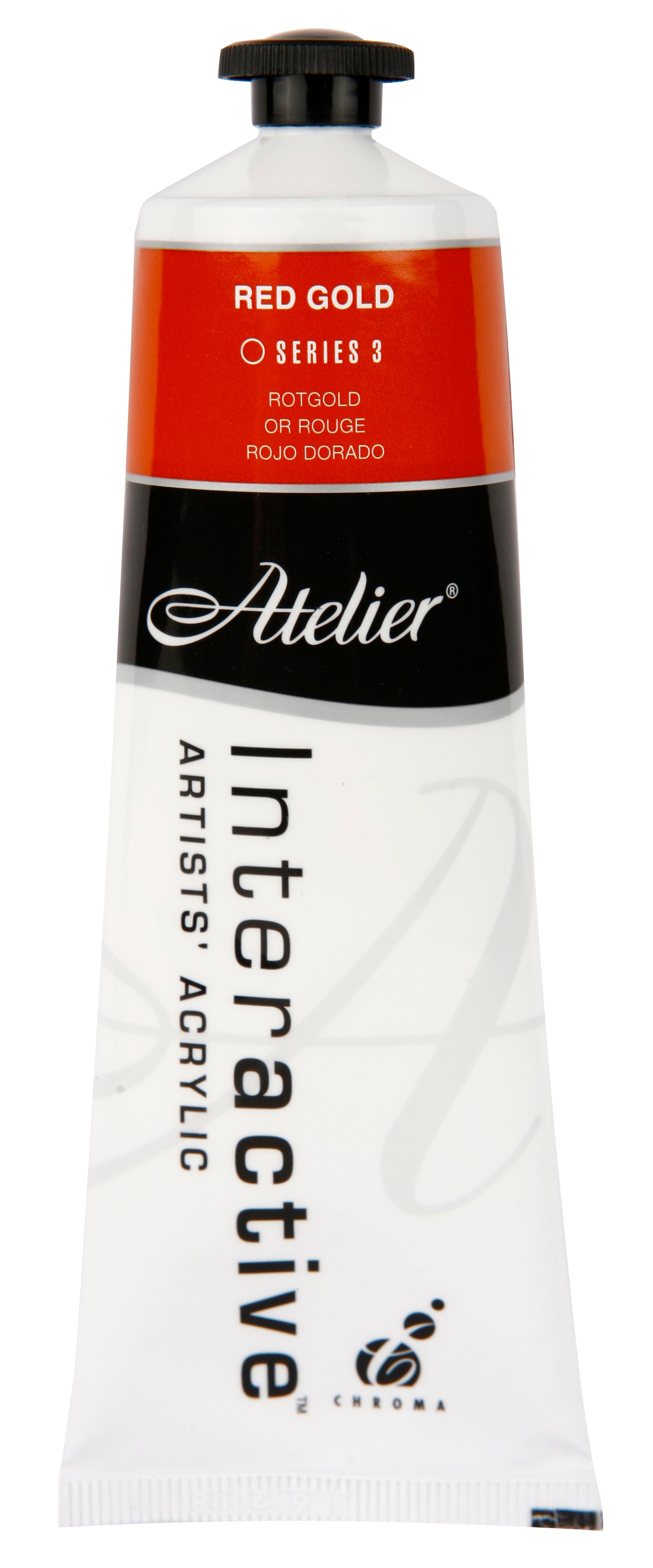 Red Gold 80ml - Atelier Acrylic Paint S3