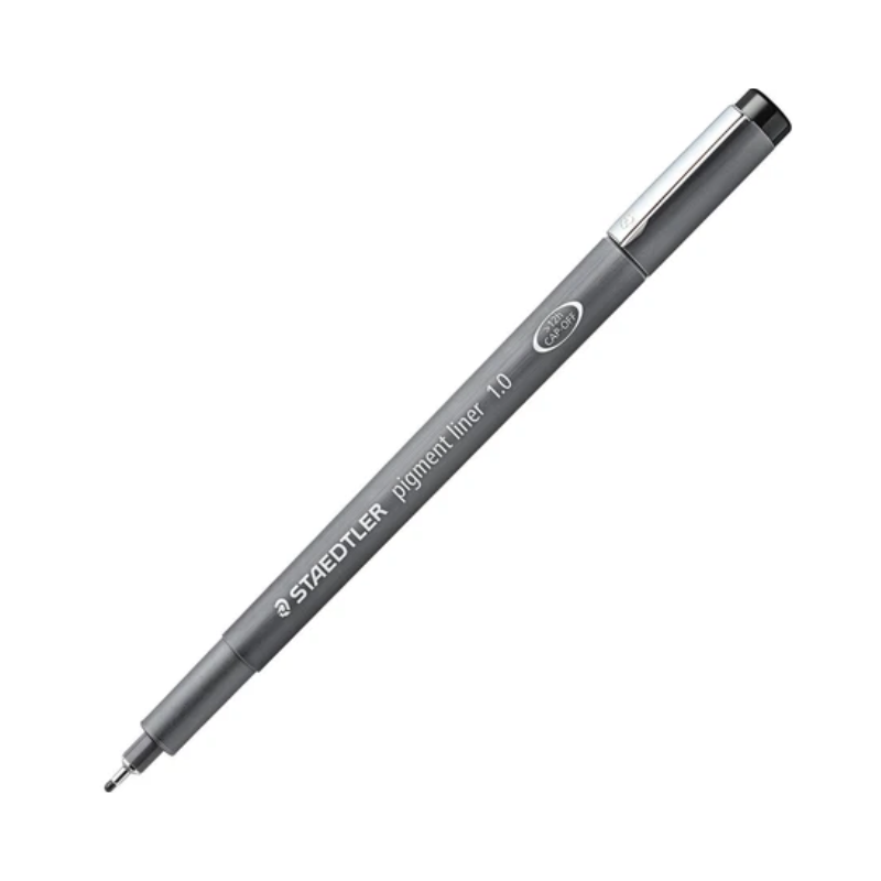 Black 1.0mm - Staedtler Pigment Liner Pen