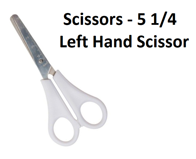 5 inch - Left Handed Junior Classroom Scissors