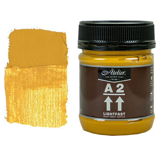 Yellow Oxide 250ml - Chroma A2 Acrylic Paint