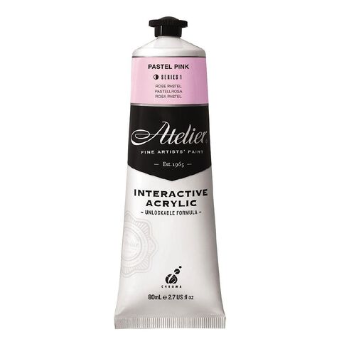 Pastel Pink 80ml - Atelier Acrylic Paint S1