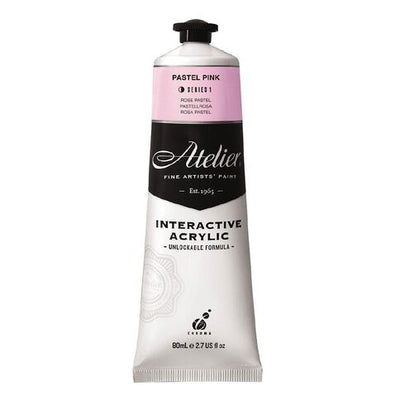 Pastel Pink 80ml - Atelier Acrylic Paint S1