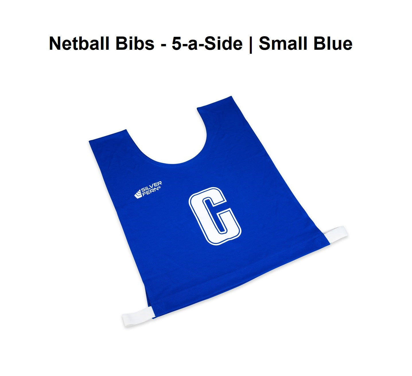 Netball Bibs - 5-a-Side | Small Blue