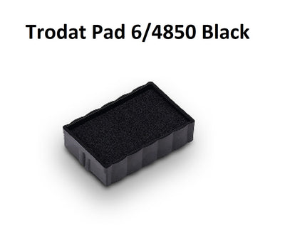 Black - Trodat 4810 / 4836 / 4850 Ink Pad Refill
