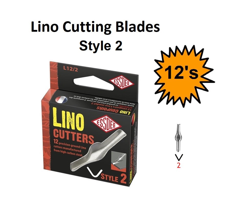 Style 2 - Lino Cutting Blades 12's