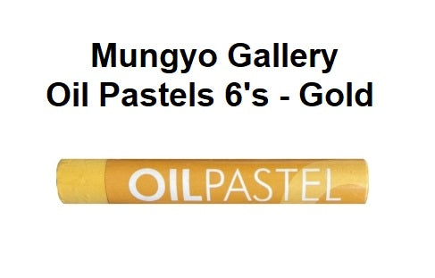 Mungyo Gallery Oil Pastels - Gold 6's