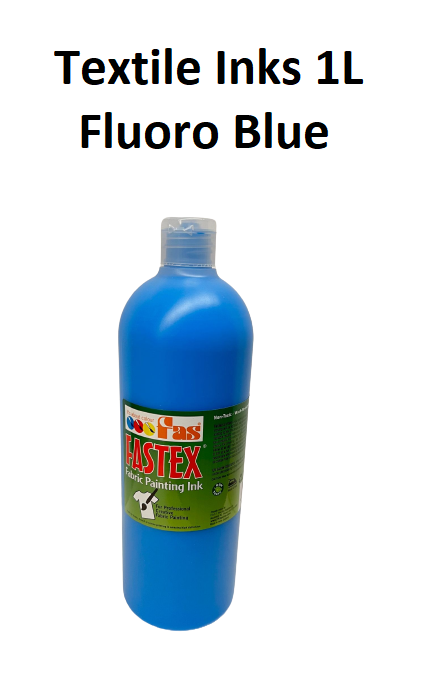 Fluoro Blue 1L - FAStex Textile Inks