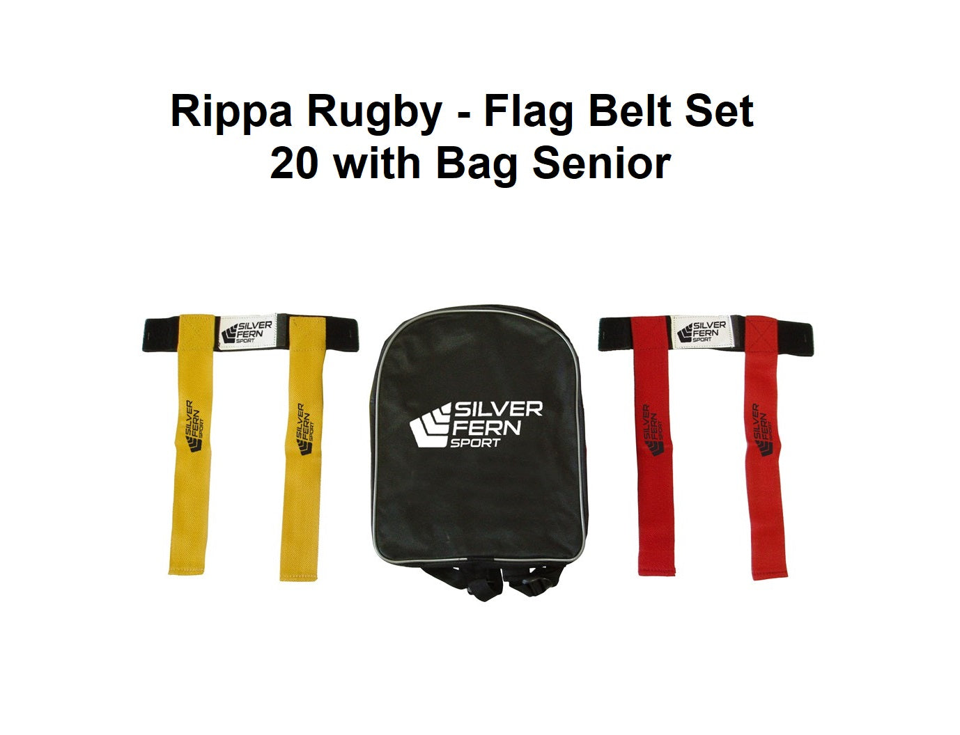 Rippa Rugby - Flag Belt Set | 20 with Bag Senior
