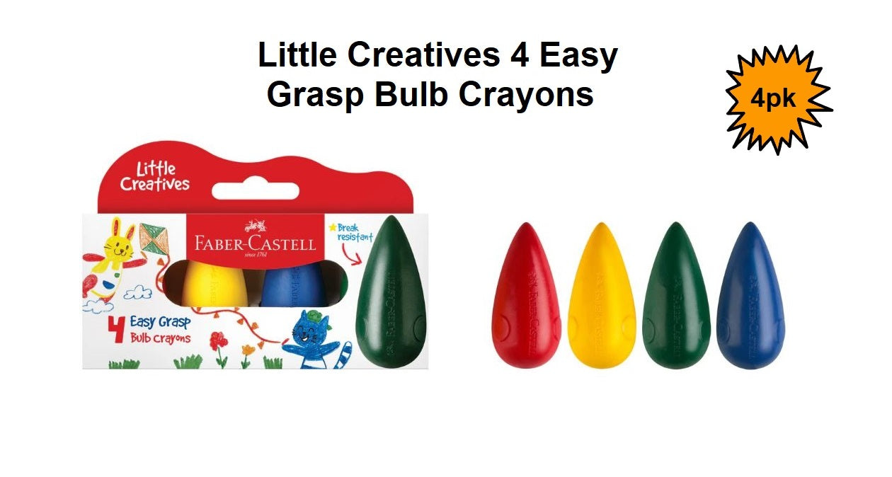 Faber Castell First Grasp Crayons - Pack of 4